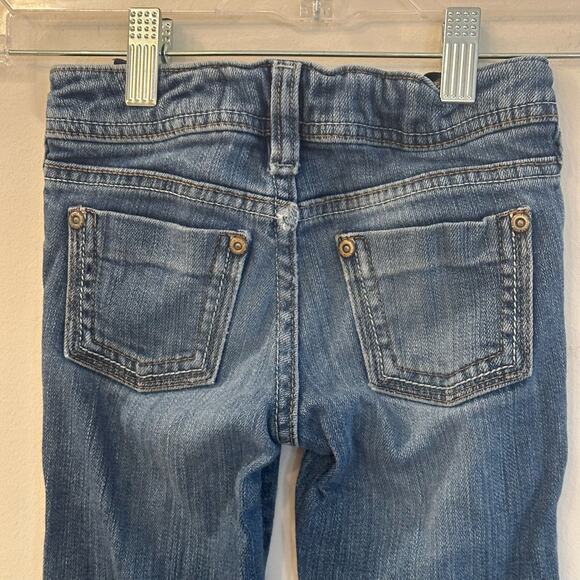 Girls Old Navy The Darling Boot-Cut Jeans sz 6 SLIM adjustable waist - Picture 2 of 8